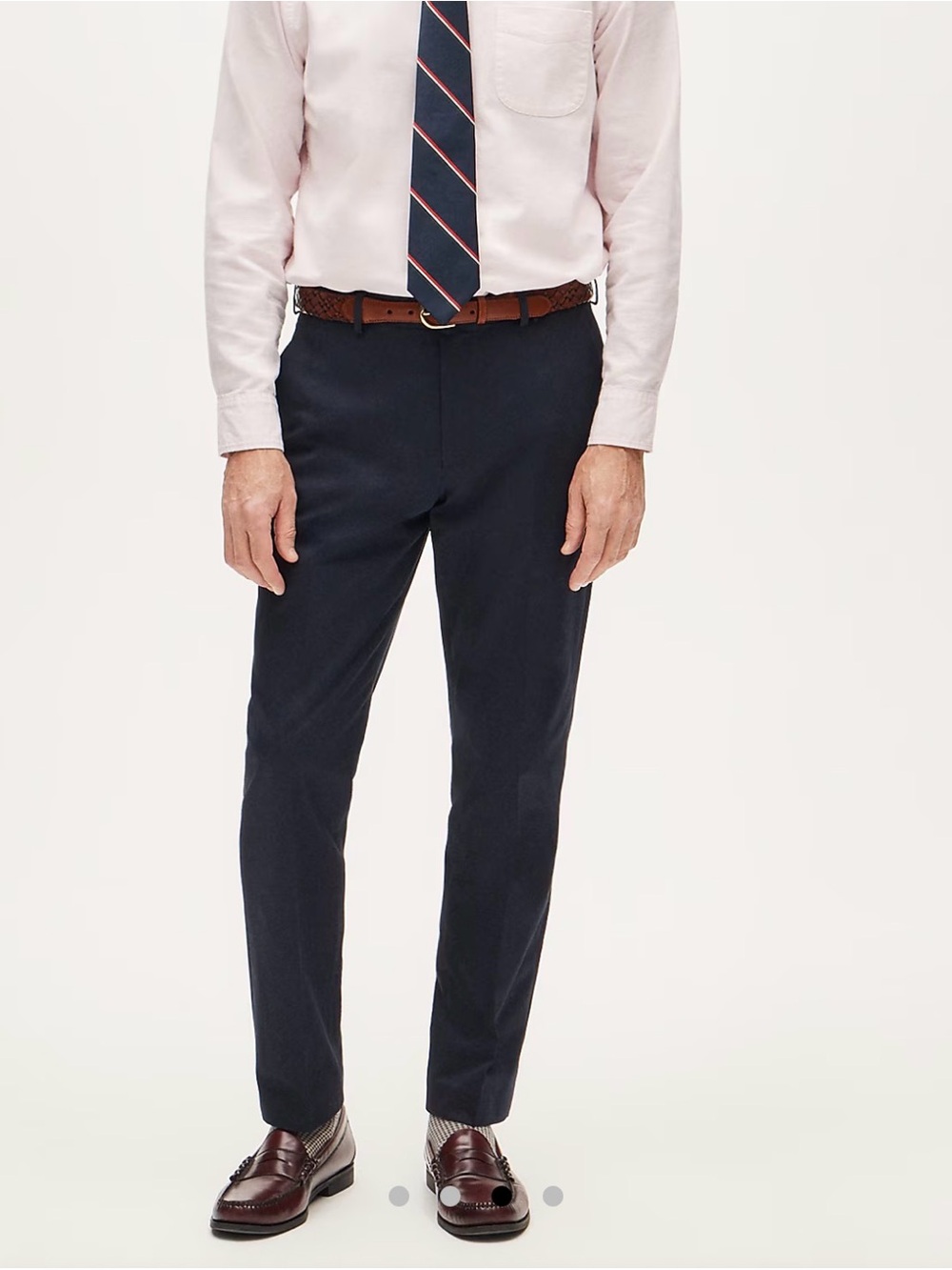 J.Crew Navy Ludlow Slim-fit Suit Pant in Japanese Cotton Chino Size 30 x 30 NWT - Picture 11 of 11